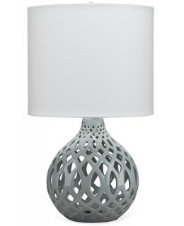Jamie Young LS9FRETPB Fretwork Table Lamp